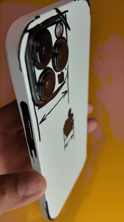 Skin iPhone - Éjszakai kék