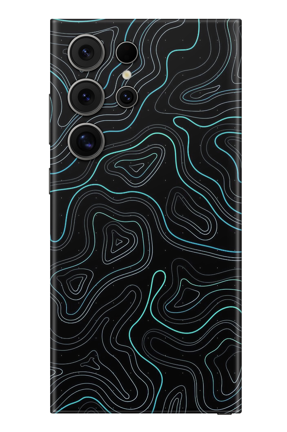 Skin Samsung - Kék Damaszt