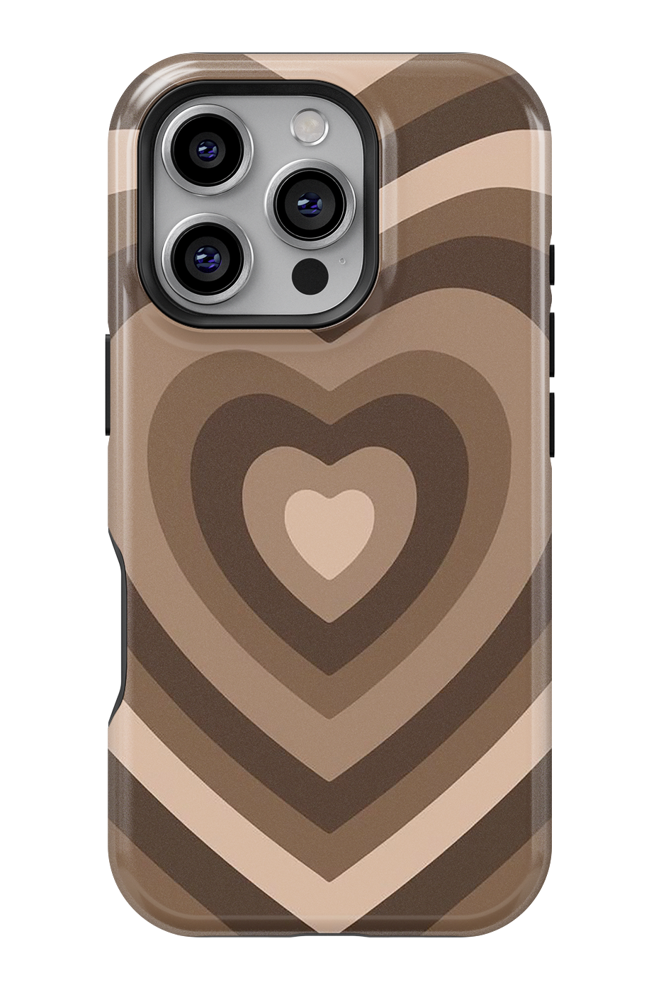 Tokok iPhone - BROWN HEARTS