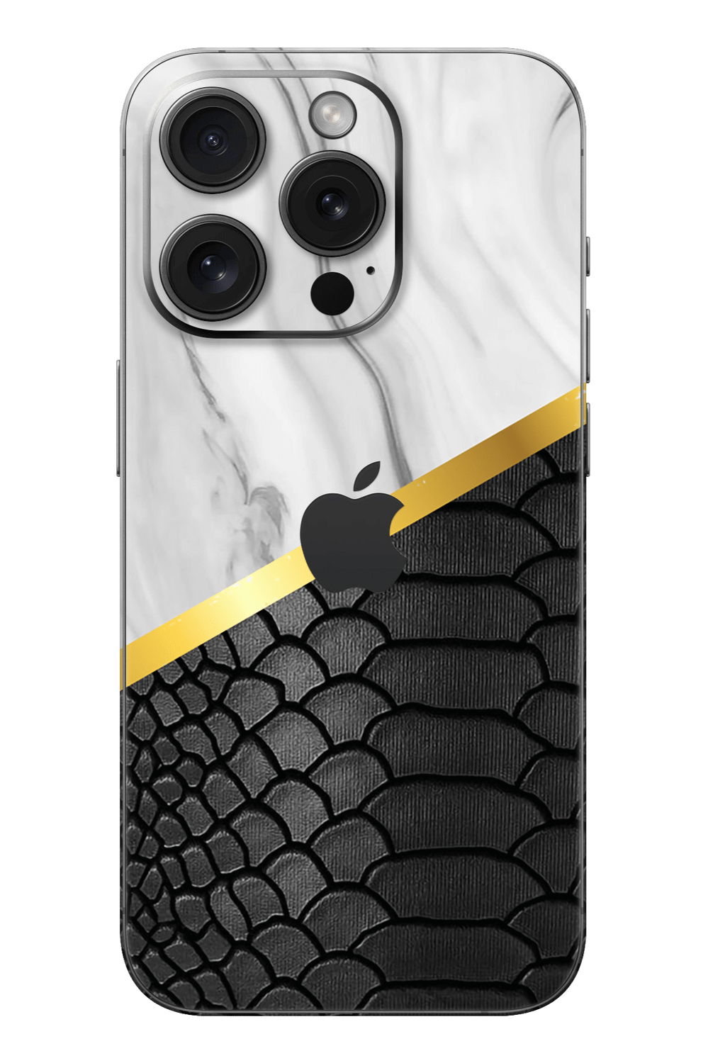 Skin iPhone Croco - 22K Arannyal Finomított - KÜLÖNLEGES KIADÁS