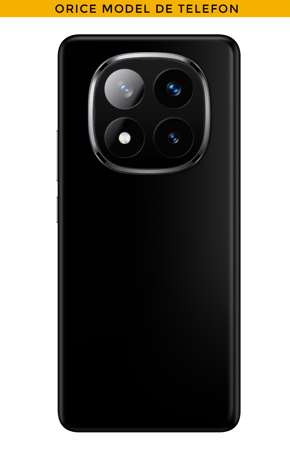 Skin BÁRMELY TELEFON - Matt Fekete