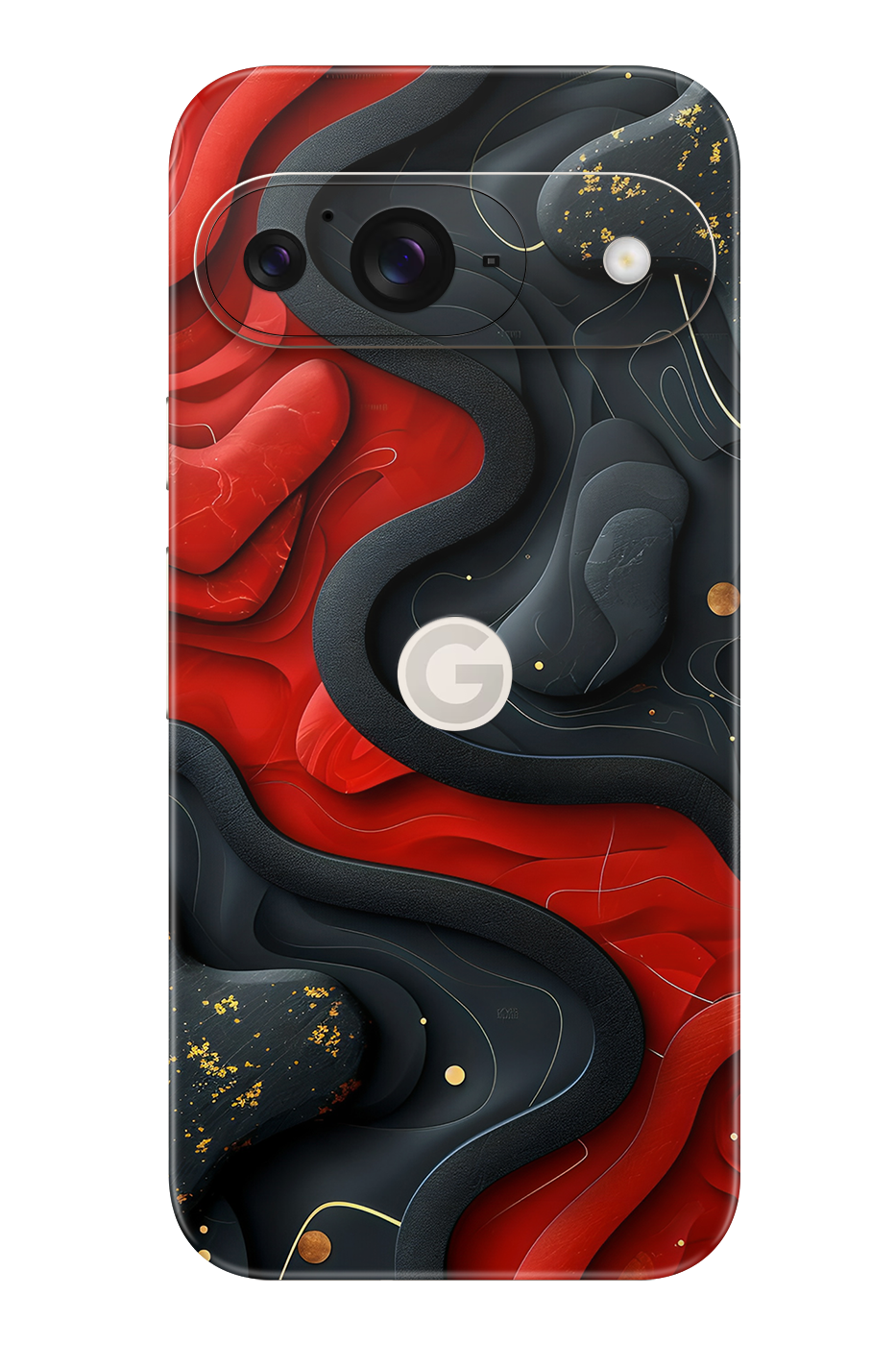 Skin Google Pixel - Piros Fekete