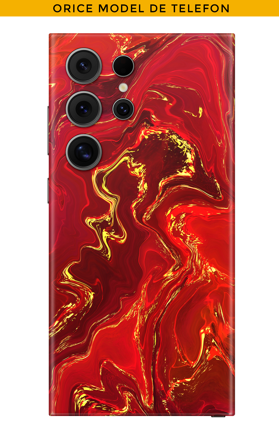 Skin BÁRMILYEN TELEFON - Vörös Arany