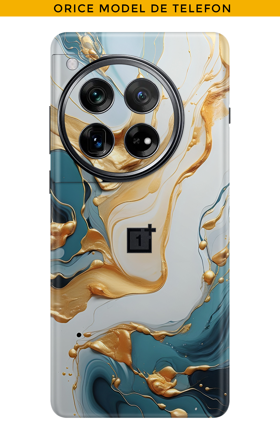 Skin BÁRMILYEN TELEFON - Turq Gold