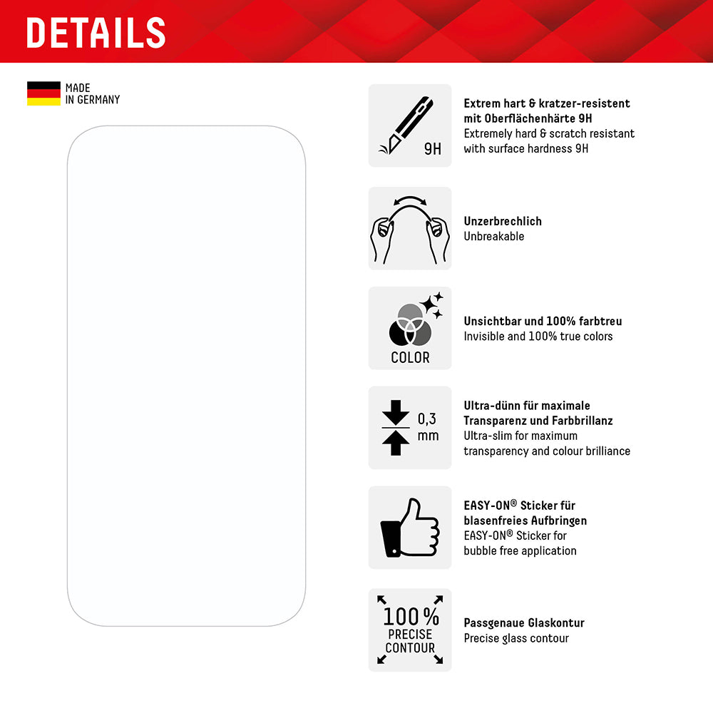 Folie ecran - Displex - Premium Smart FlexiGlass (iPhone és Samsung)