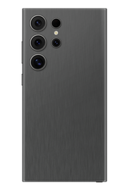 Skin Black Titanium pe Samsung Galaxy: textură de titan negru, aspect metalic