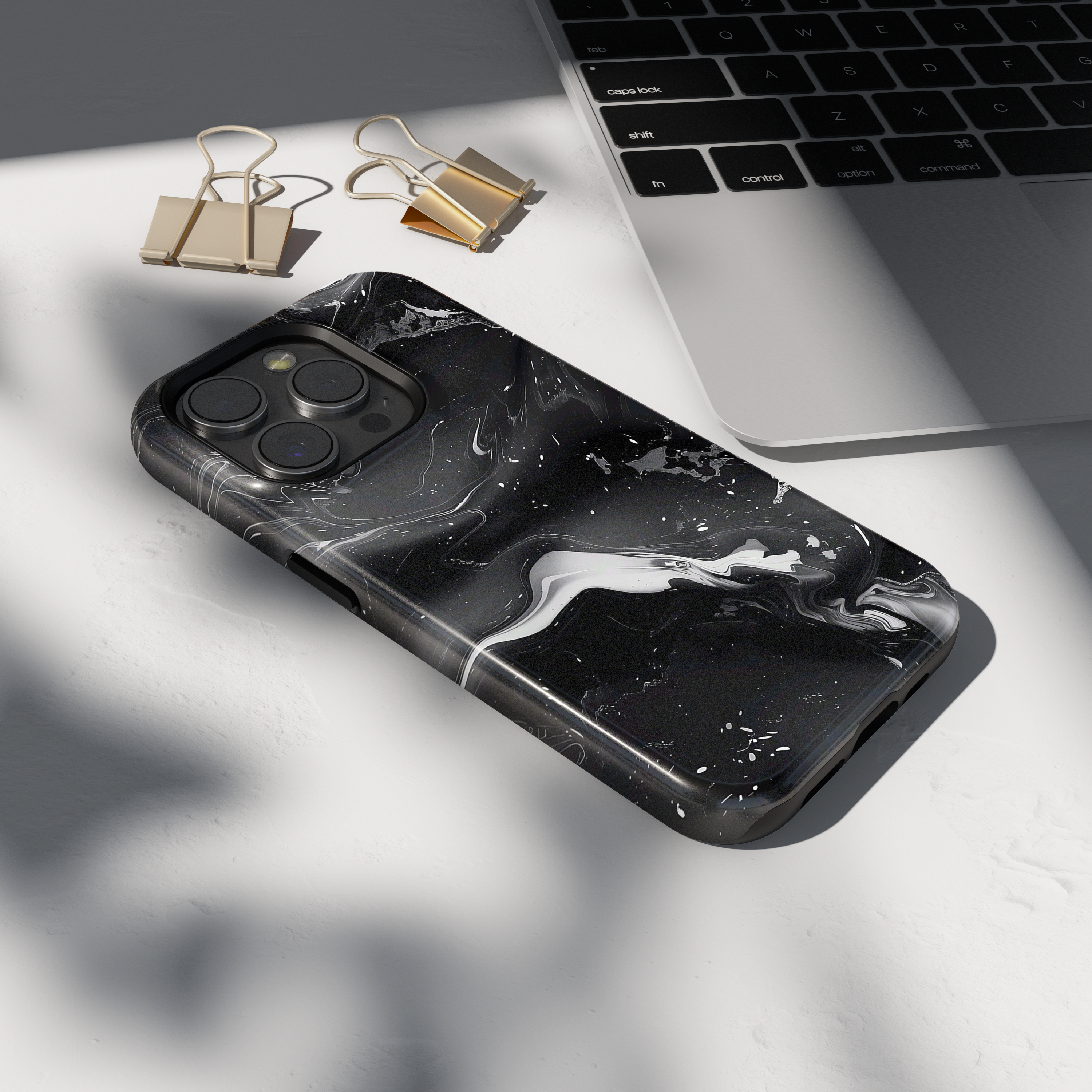Tokok iPhone - FEKETE MÁRVÁNY