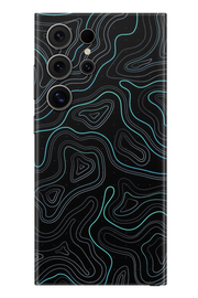 Skin Samsung - Kék Damaszt