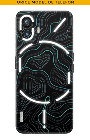 Skin BÁRMILYEN TELEFON - Blue Damascus