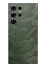 Skin Samsung - Zöld terepmintás 3D