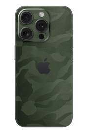 Skin iPhone - Zöld terepmintás 3D
