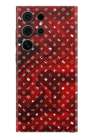 Skin Samsung - Piros ikonok