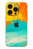 Skin iPhone - olajfesték absztrakt