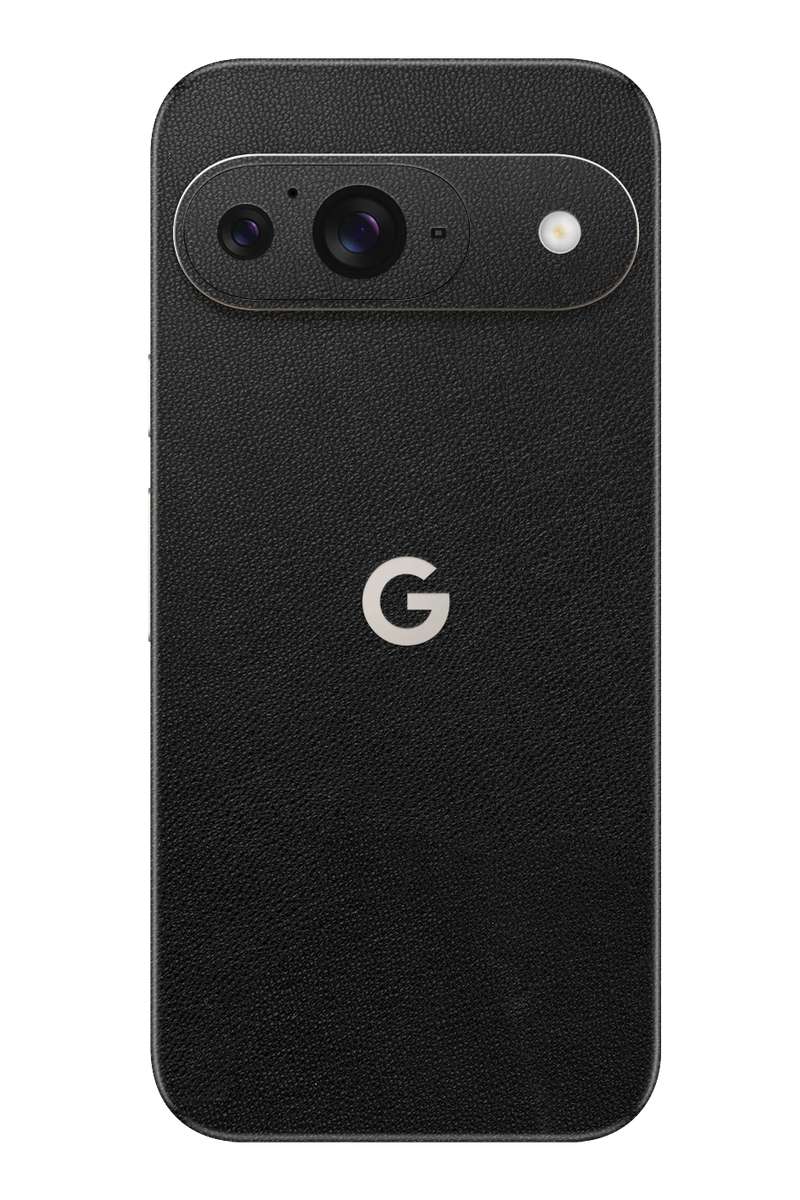 Skin Google Pixel - Fekete bőr megjelenés (full grain)