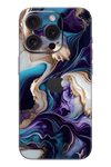 Skin iPhone - Purple Marble