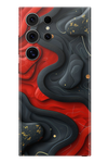 Skin Samsung - Piros Fekete