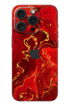 Skin iPhone - Vörös arany márvány