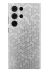 Skin Samsung - Ezüst Méhsejt 3D