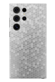 Skin Samsung - Ezüst Méhsejt 3D