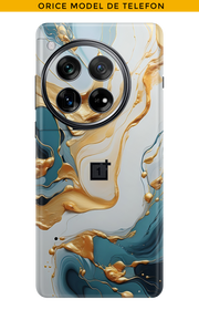 Skin BÁRMILYEN TELEFON - Turq Gold