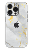 Skin iPhone - White Gold Marble