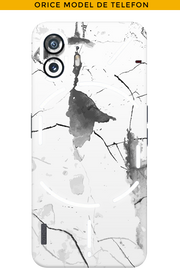Skin BÁRMELY TELEFON - Fehér Márvány