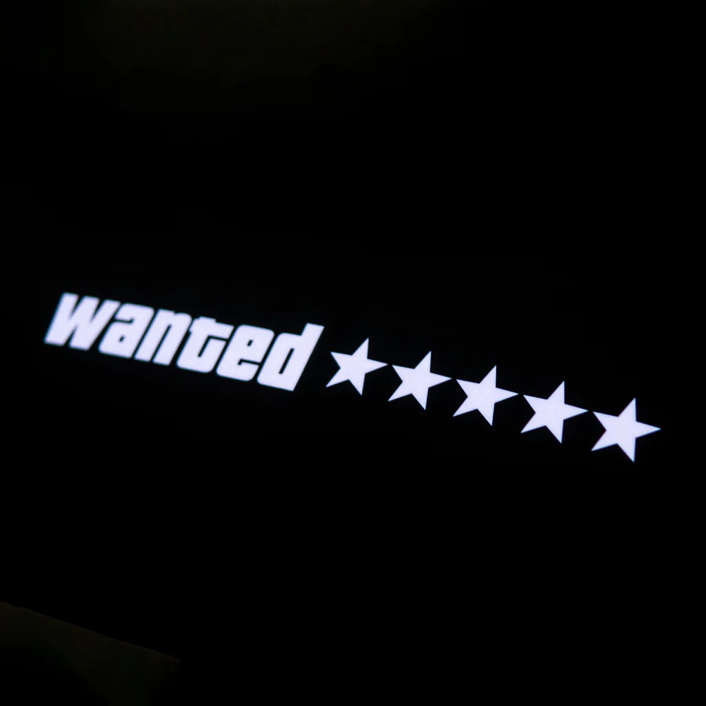 Wanted Level Led autótábla